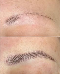 Eyebrow Tattoo result by Michelle’s Brow Therapy in Virginia Beach, VA