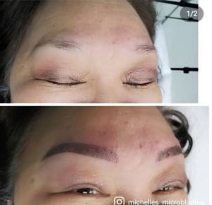 Eyebrow Tattoo result by Michelles Microblading in Clearwater, FL