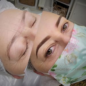 Eyebrow Tattoo result by Micro Beauty Mark in Garden Grove, CA