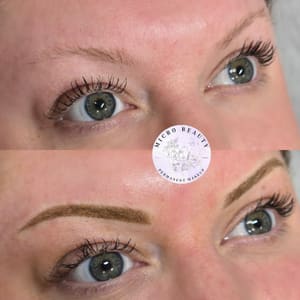 Eyebrow Tattoo result by Micro Beauty [PMU by Kim] in Abilene, TX