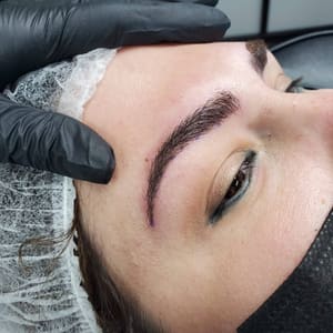 Eyebrow Tattoo result by Micro Capillary Solution in Miami, FL