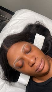 Eyebrow Tattoo result by MicroBeauty Spa in Highland, IN
