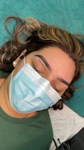 Eyebrow Tattoo result by MicroBeauty Spa in Highland, IN