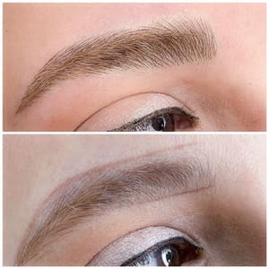 Eyebrow Tattoo result by Microbeautycenter in Beverly Hills, CA