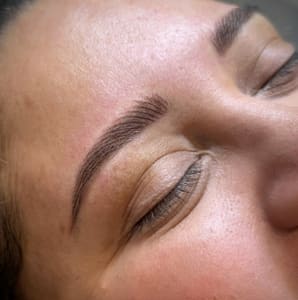 Eyebrow Tattoo result by Microblading and Permanent Makeup by Jeana in Santa Ynez, CA