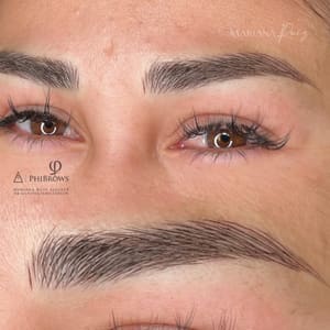 Eyebrow Tattoo result by Microblading Artist Mariana Ruiz in Phoenix, AZ