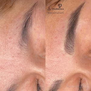 Eyebrow Tattoo result by Microblading Artist Mariana Ruiz in Phoenix, AZ