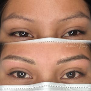 Eyebrow Tattoo result by Microblading Artist Mariana Ruiz in Phoenix, AZ