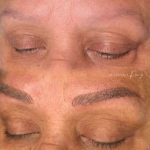 Eyebrow Tattoo result by Microblading Artist Mariana Ruiz in Phoenix, AZ