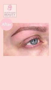 Eyebrow Tattoo result by Microblading Beauty in Mckinney, TX