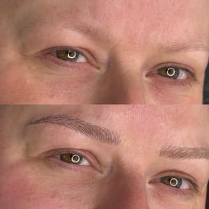 Eyebrow Tattoo result by Microblading Brooklyn - Sheila Peinado in Brooklyn, NY