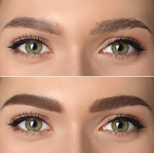 Eyebrow Tattoo result by Microblading Brows & Permanent Makeup JAX in Jacksonville, FL
