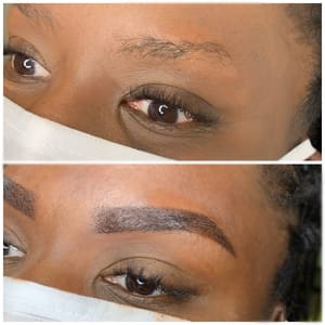 Eyebrow Tattoo result by Microblading Brows & Permanent Makeup JAX in Jacksonville, FL