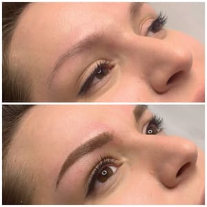 Eyebrow Tattoo result by Microblading Brows & Permanent Makeup JAX in Jacksonville, FL