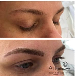Eyebrow Tattoo result by Microblading by Aida in Las Vegas, NV