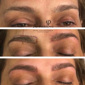 Eyebrow Tattoo result by Microblading by Aida in Las Vegas, NV