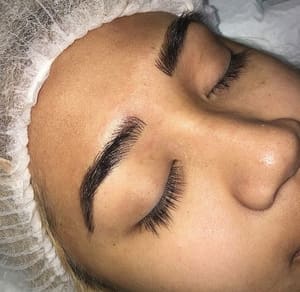 Eyebrow Tattoo result by Microblading by AngelaC - Scalp Micropigmentation SMP in Visalia, CA