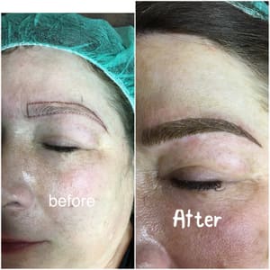 Eyebrow Tattoo result by Microblading by Cynthia in Cypress, TX