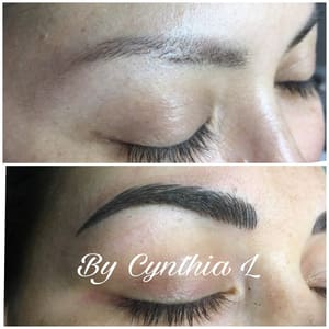 Eyebrow Tattoo result by Microblading by Cynthia in Cypress, TX