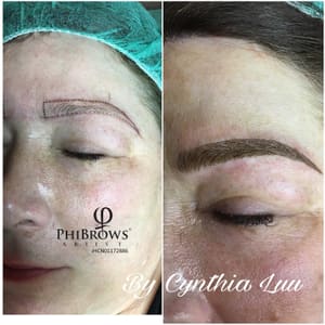 Eyebrow Tattoo result by Microblading by Cynthia in Cypress, TX