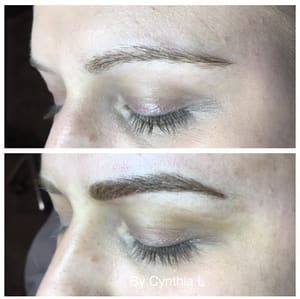 Eyebrow Tattoo result by Microblading by Cynthia in Cypress, TX