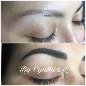 Eyebrow Tattoo result by Microblading by Cynthia in Cypress, TX