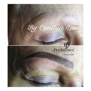 Eyebrow Tattoo result by Microblading by Cynthia in Cypress, TX