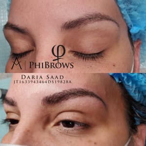 Eyebrow Tattoo result by Microblading by Dasha in Chandler, AZ