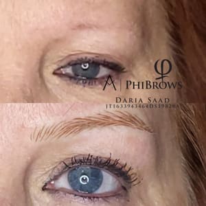 Eyebrow Tattoo result by Microblading by Dasha in Chandler, AZ