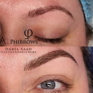 Eyebrow Tattoo result by Microblading by Dasha in Chandler, AZ