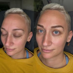 Eyebrow Tattoo result by Microblading By Erin LLC. in Albany, GA