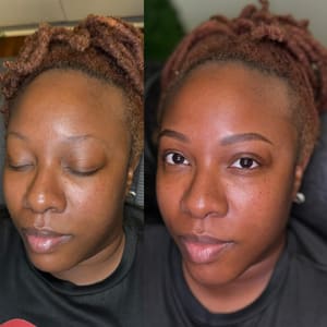 Eyebrow Tattoo result by Microblading By Erin LLC. in Albany, GA