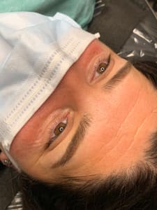 Eyebrow Tattoo result by Microblading by FYSTYBROWZ Trainer & PMU Artist Los Angeles in Walpole, MA