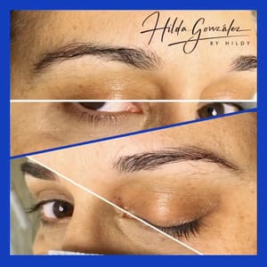 Eyebrow Tattoo result by Microblading by Hildy in Miami, FL