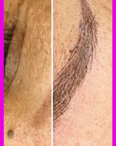 Eyebrow Tattoo result by Microblading by Hildy in Miami, FL
