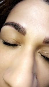 Eyebrow Tattoo result by Microblading by Jla in Miami Gardens, FL