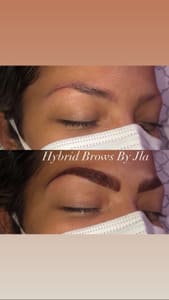 Eyebrow Tattoo result by Microblading by Jla in Miami Gardens, FL