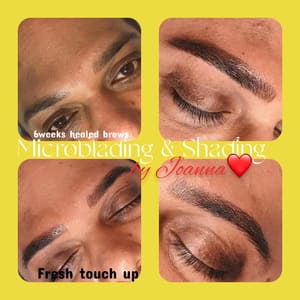 Eyebrow Tattoo result by Microblading by Joanna in Tampa, FL