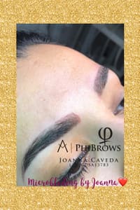 Eyebrow Tattoo result by Microblading by Joanna in Tampa, FL