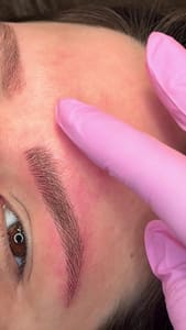 Eyebrow Tattoo result by Microblading by Juamaral in San Mateo, CA