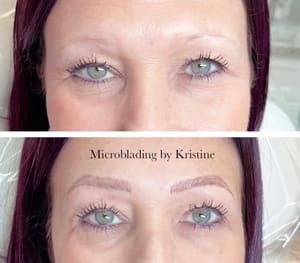 Eyebrow Tattoo result by Microblading by Kristine in Spotswood, NJ