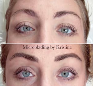 Eyebrow Tattoo result by Microblading by Kristine in Spotswood, NJ