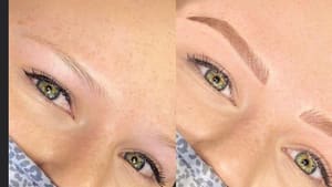 Eyebrow Tattoo result by Microblading By Laura in Bakersfield, CA