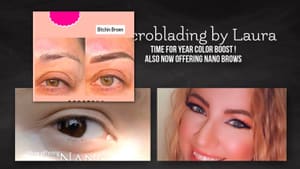 Eyebrow Tattoo result by Microblading By Laura in Bakersfield, CA