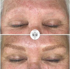 Eyebrow Tattoo result by Microblading by Lesley Lee Jones in Kyle, TX