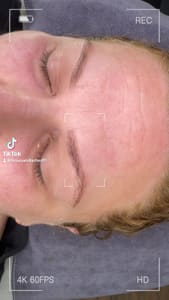 Eyebrow Tattoo result by Microblading By Lisa & Eyelash extensions in Brooklyn, NY