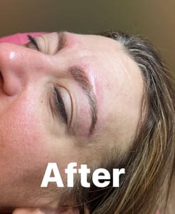 Eyebrow Tattoo result by Microblading By Mackenzie in Jennings, LA