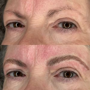 Eyebrow Tattoo result by Microblading By Mariah in Lake Ronkonkoma, NY