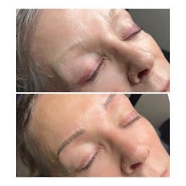 Eyebrow Tattoo result by Microblading by Melissa Hughey in Greeneville, TN