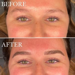 Eyebrow Tattoo result by Microblading by Morgan in Buffalo, NY